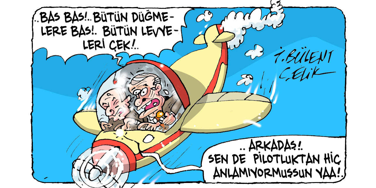 İ. Bülent Çelik'in 23 Ekim 2024 tarihli karikatürü