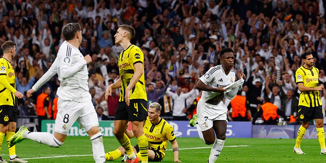 Şampiyonlar Ligi'nde 7 gollü düello: Real Madrid'den Dortmund karşısında fantastik geri dönüş