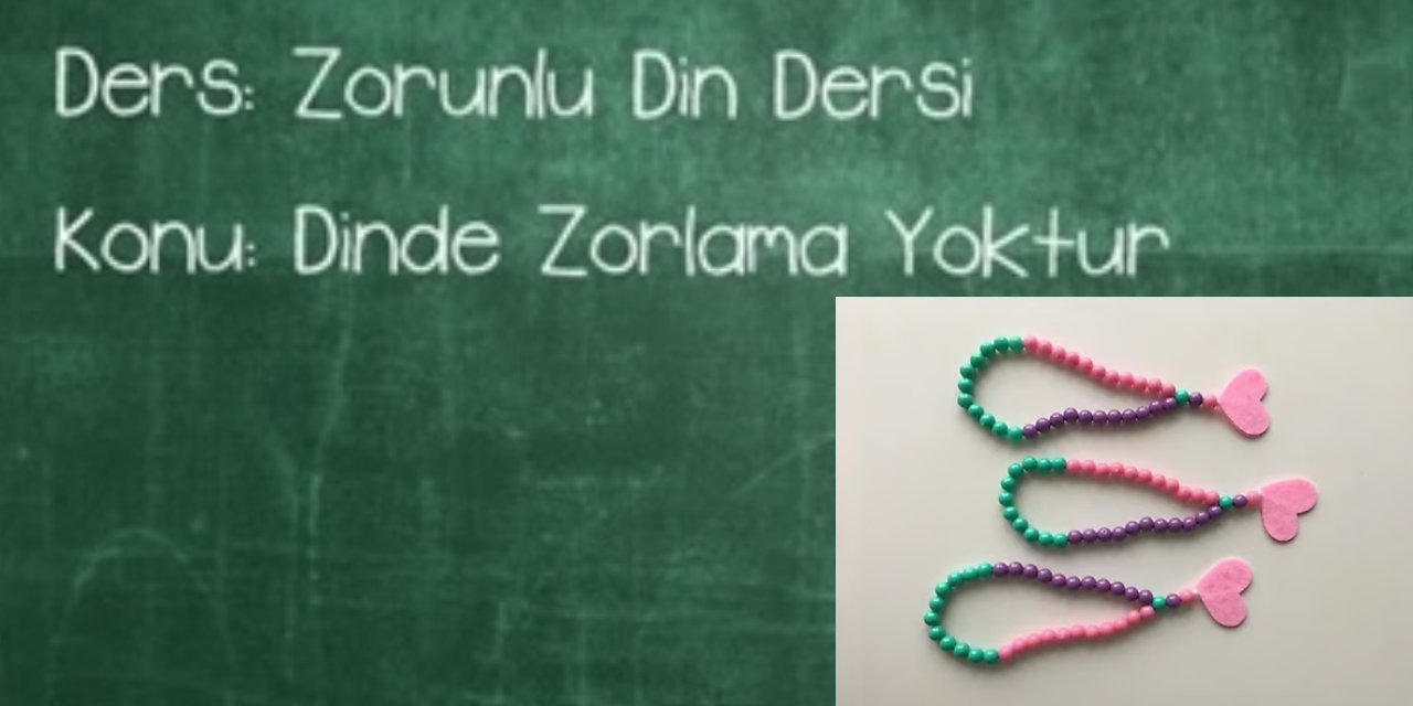 Zorunlu din kültürü dersinde "tespih talebi" tartışma yarattı