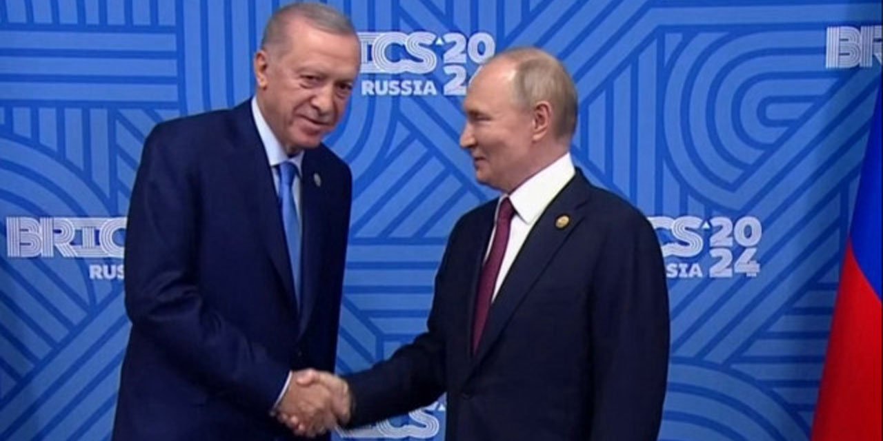 Erdoğan, Rusya lideri Putin ile bir araya geldi: 'Türkiye'ye uzanan kirli eller mutlaka kırılacak'