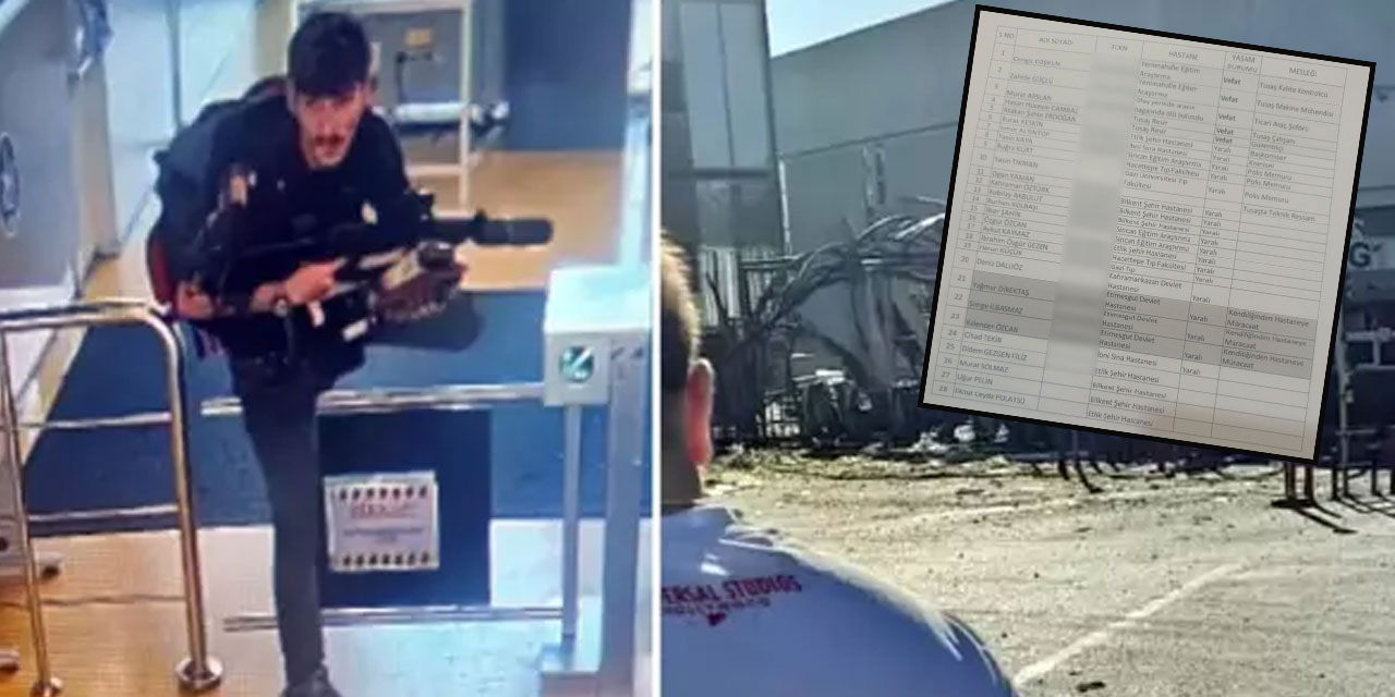 TUSAŞ saldırısında hayatını kaybedenlerin kimlikleri ve meslekleri belli oldu