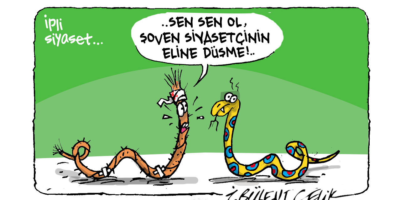 İ. Bülent Çelik'in 24 Ekim 2024 tarihli karikatürü