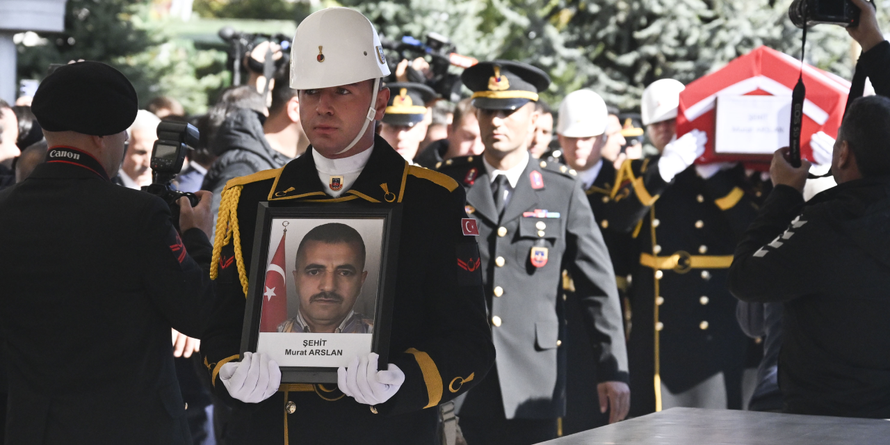 TUSAŞ saldırısında öldürülen taksi şoförü toprağa verildi