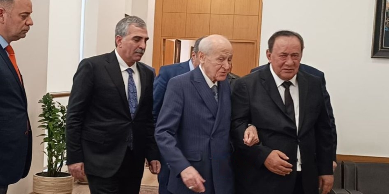 Alaattin Çakıcı'dan, Devlet Bahçeli'ye ziyaret