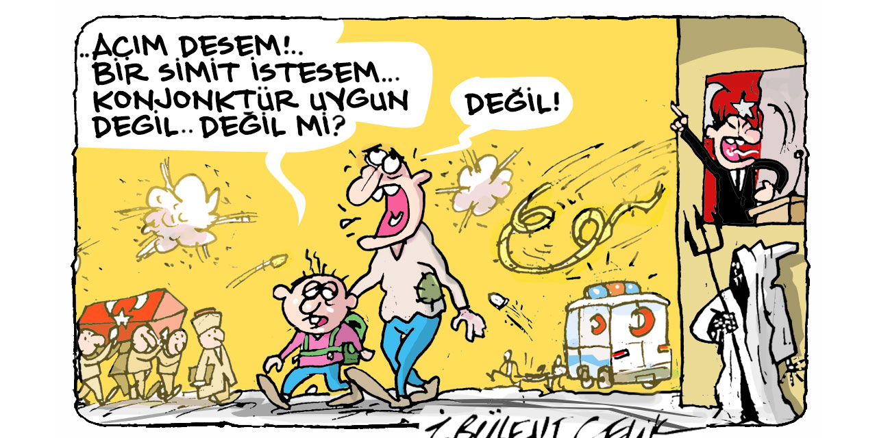 İ. Bülent Çelik'in 26 Ekim 2024 tarihli karikatürü