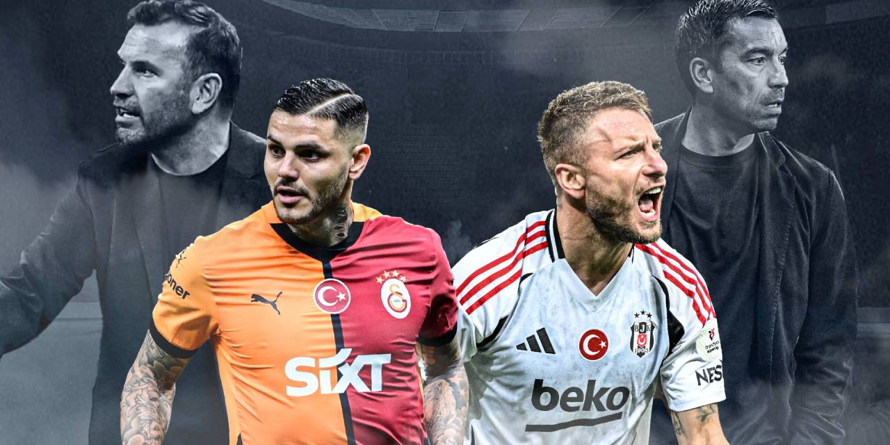 Bu akşamki Galatasaray-Beşiktaş derbisinde 11'ler