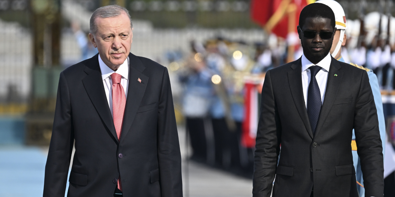 Erdoğan, Senegal Cumhurbaşkanı Fay'ı karşıladı