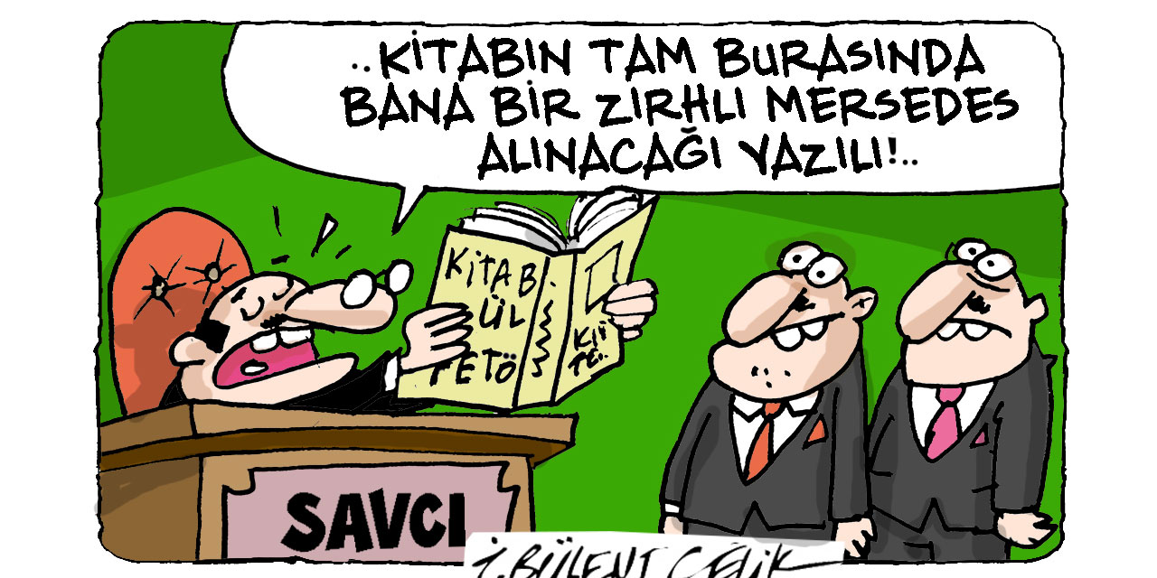 İ. Bülent Çelik'in 1 Kasım 2024 tarihli karikatürü