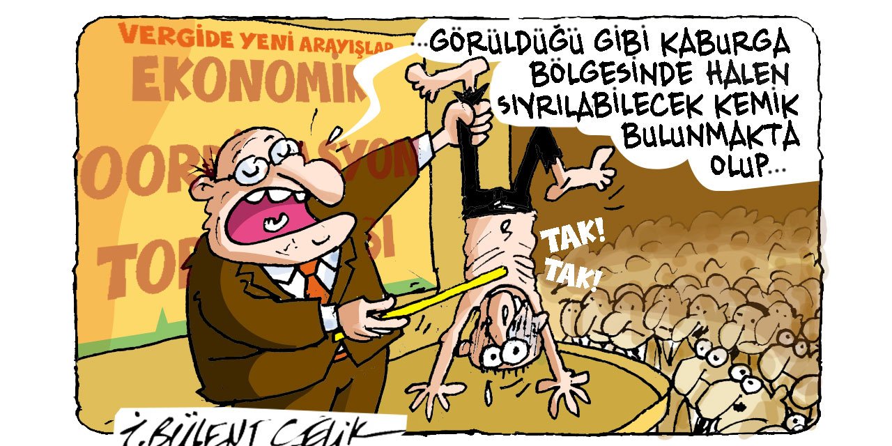 İ. Bülent Çelik'in 4 Kasım 2024 tarihli karikatürü