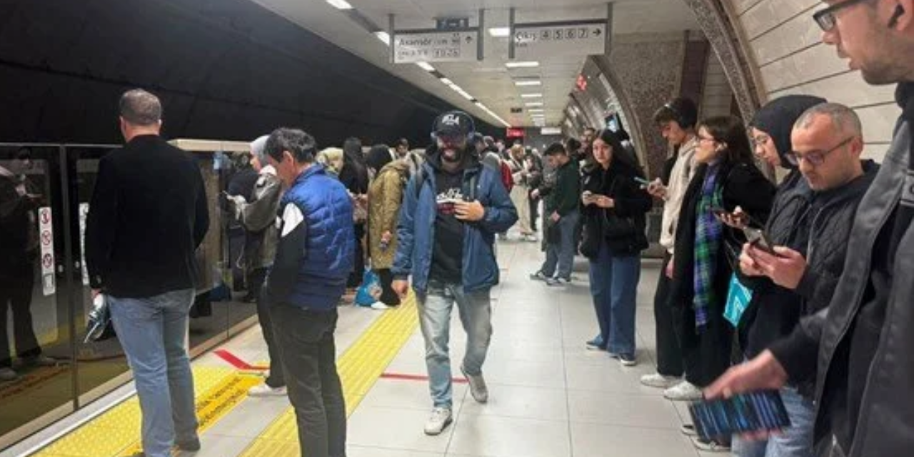 Üsküdar-Samandıra metro hattı arızası yoğunluğa neden oldu