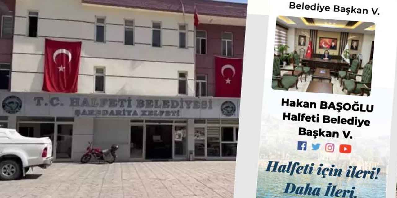 Halfeti kayyımı göreve hızlı başladı: Belediyenin sitesine fotoğrafını ve ismini ekletti