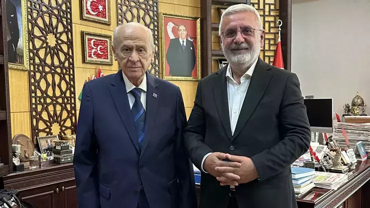 AKP'li Metiner'den Bahçeli'ye ziyaret