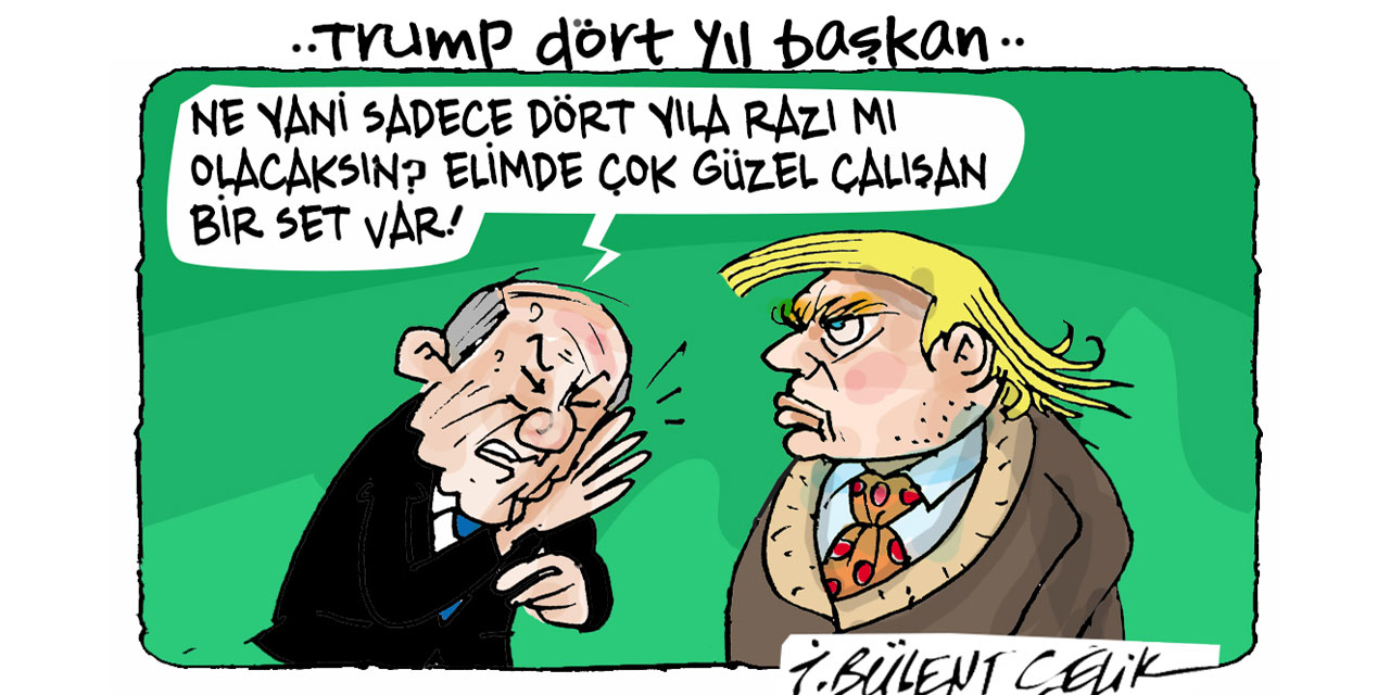 Anasayfa Karikatür İ. Bülent Çelik'in 7 Kasım 2024 tarihli karikatürü