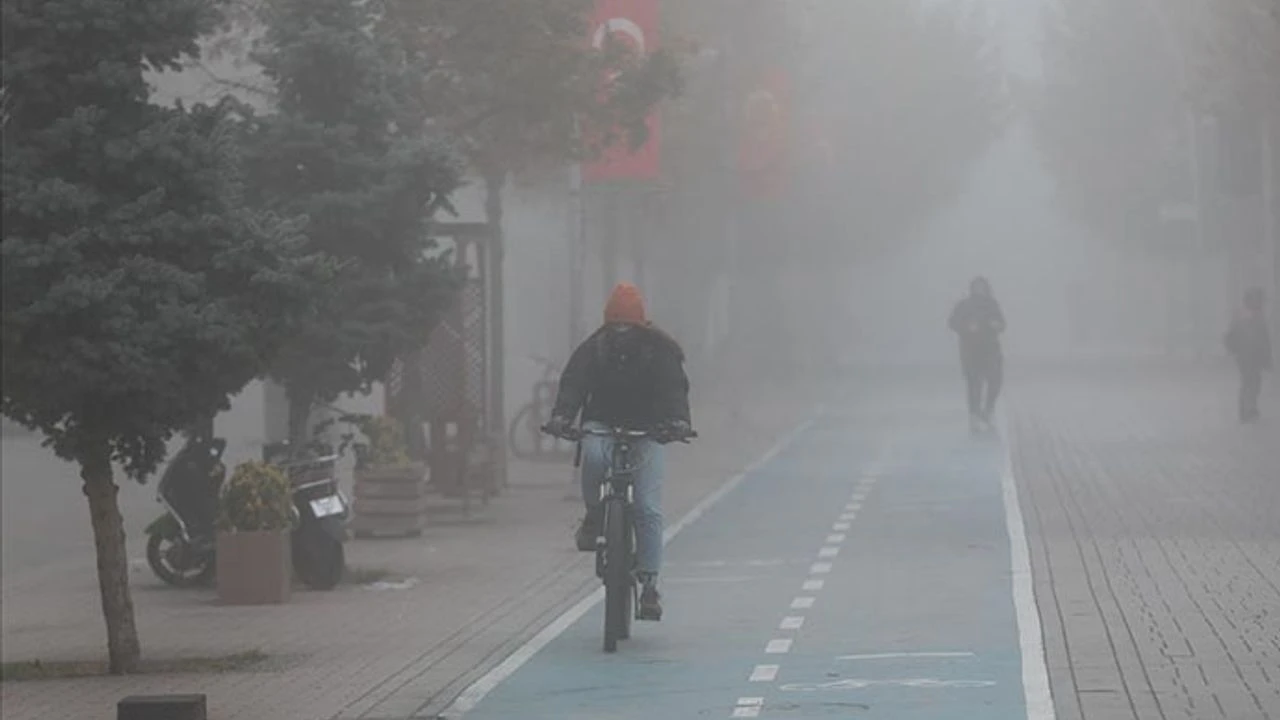 Meteoroloji iki bölgeyi uyardı: Sis ve pus etkili olacak