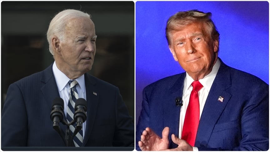 ABD Başkanı Biden, Trump'ı aradı, Harris'i övdü