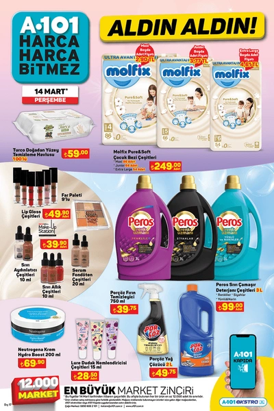 14 Mart aktüel ürünler kataloğu yayınlandı: Çekme karavan satışta