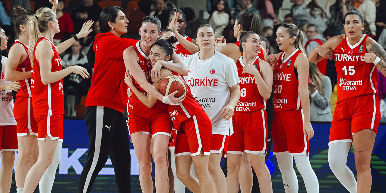 Potanın Perileri 4'te 4 yaptı; Eurobasket biletini kaptı!