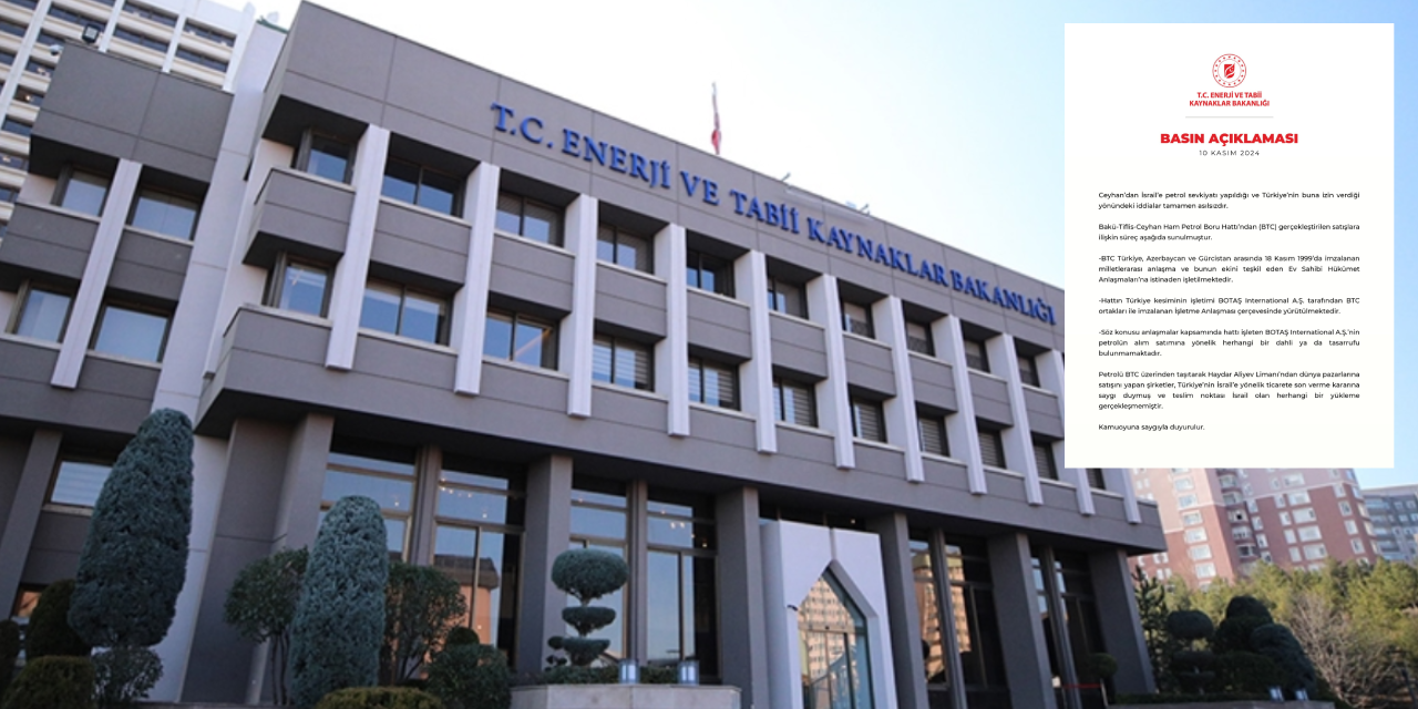 Enerji Bakanlığı'nın 'İsrail ile ticaret' açıklamasına tepki: İtiraf ve çarpıtma var