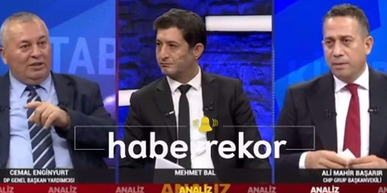 DP'li Cemal Enginyurt ile CHP'li Başarır arasında 'ayağa kalkma' tartışması