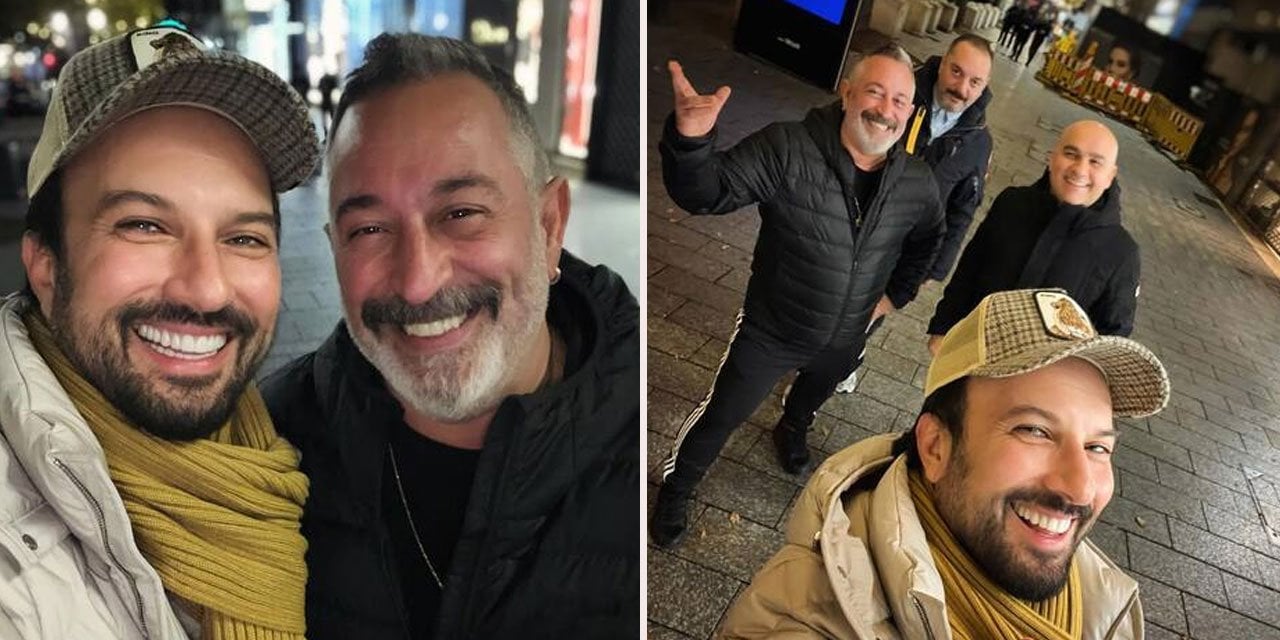 Tarkan soluğu Cem Yılmaz'ın yanında aldı: 'İyi geldik birbirimize'