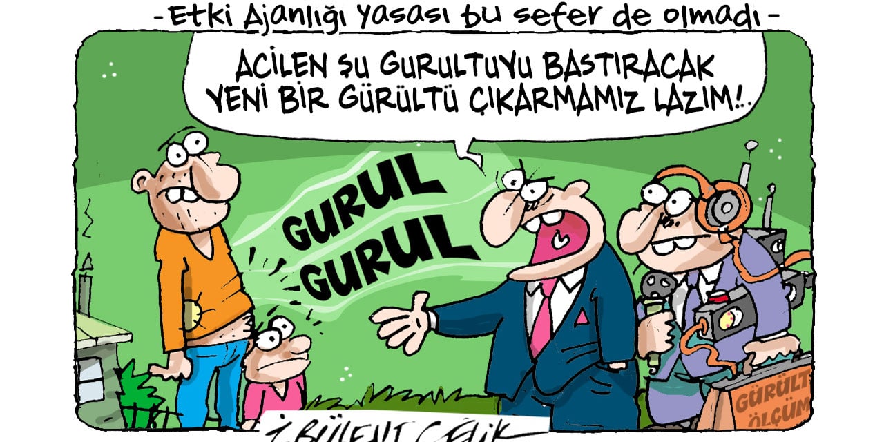 İ. Bülent Çelik'in 14 Kasım 2024 tarihli karikatürü