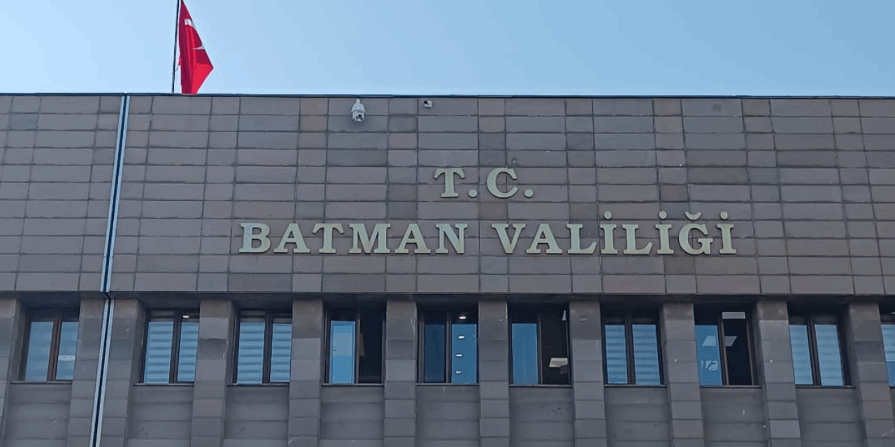 Batman Valiliğinden açıklama: 10 günlük eylem yasağı