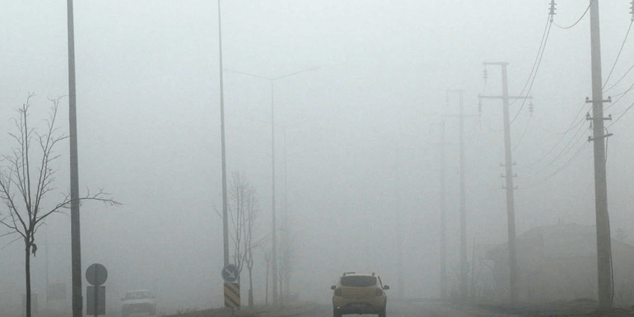 Erzincan'da sis etkili oldu, yüksek kesimlerde kar yağışı görüldü