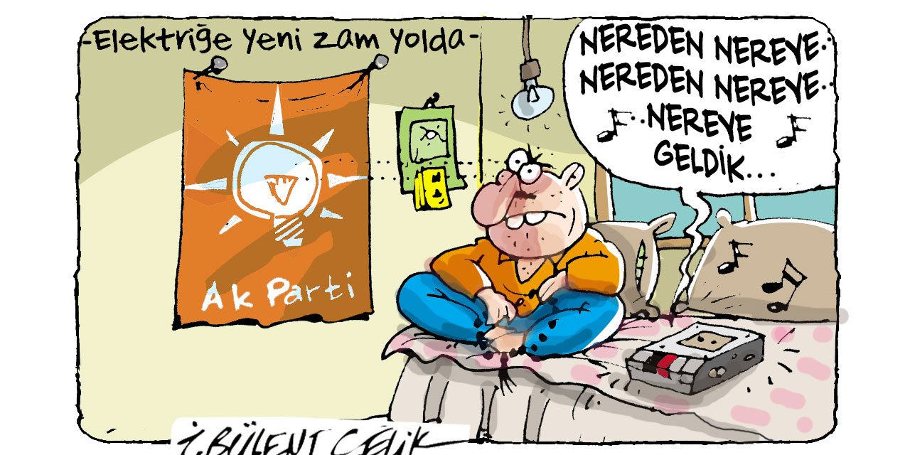 İ. Bülent Çelik'in 19 Kasım 2024 tarihli karikatürü