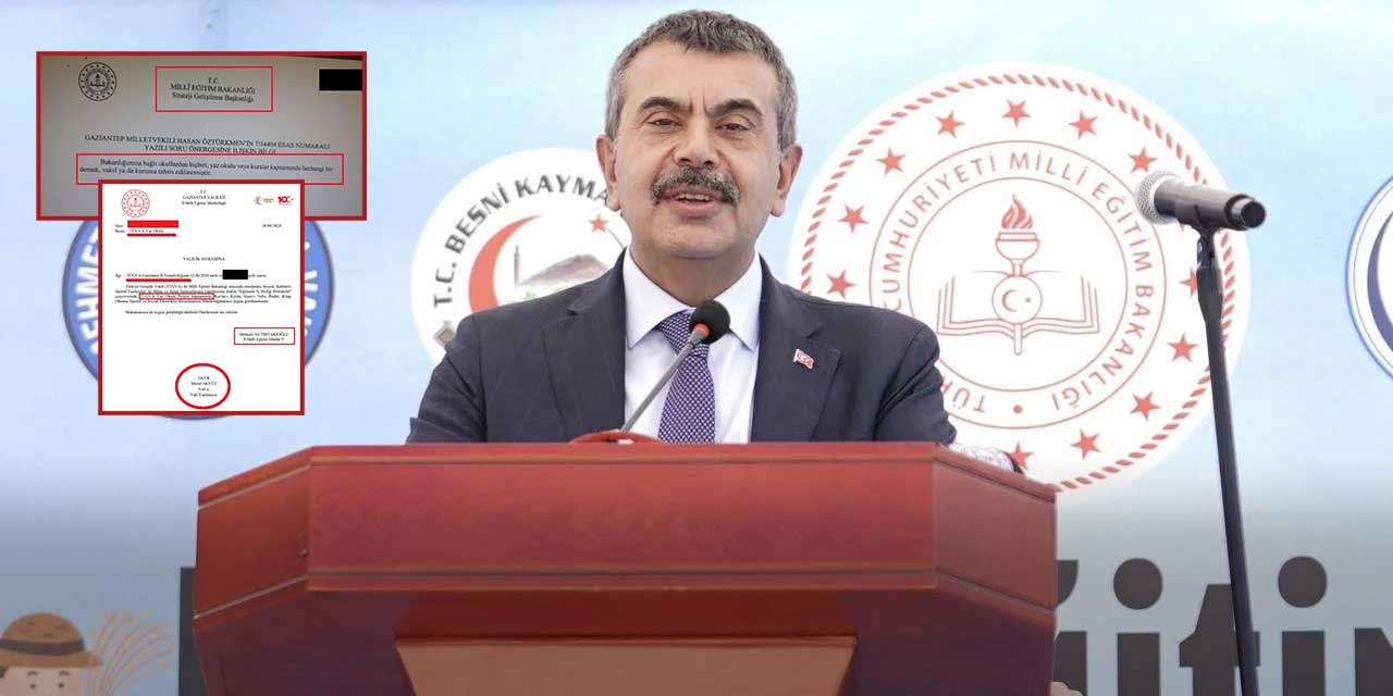 Milli Eğitim Bakanı Tekin kendi bakanlığını yalanladı: TÜGVA'ya okul tahsisi yapılmıyor demişti