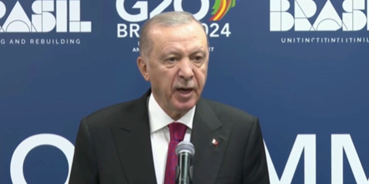 Erdoğan'dan G20 Liderler Zirvesi'nde 'Gazze' mesajı: 'Sessiz kalanları tarih affetmeyecek'