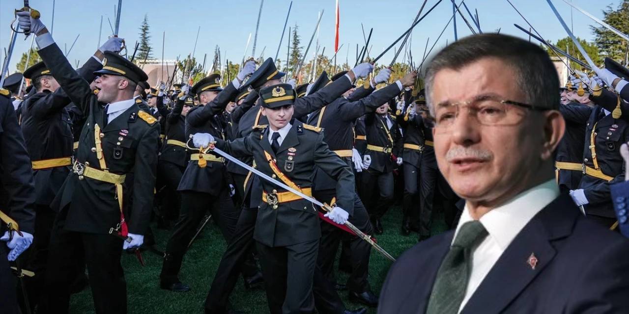 Davutoğlu'ndan teğmenlerin ihracına destek