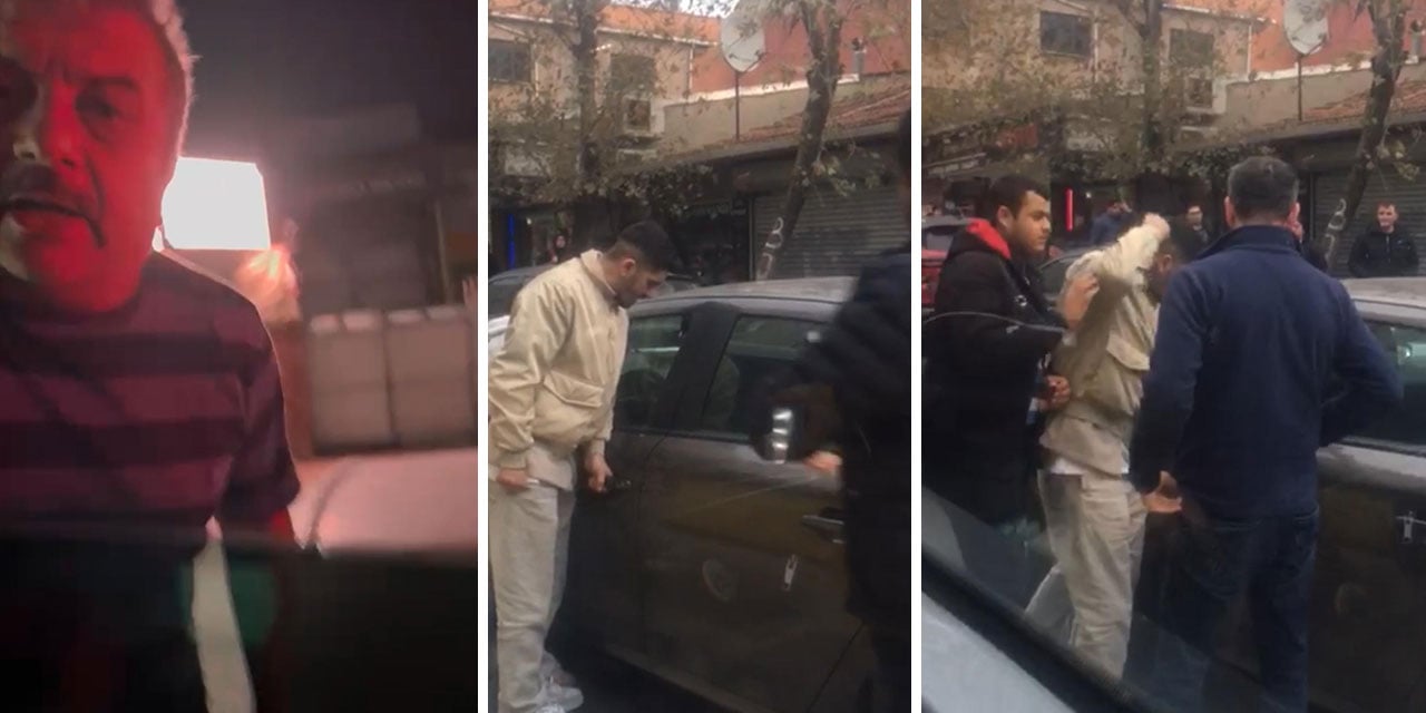 Beyoğlu ve Ümraniye'de yol verme kavgası: Trafikte gerginlik kamerada