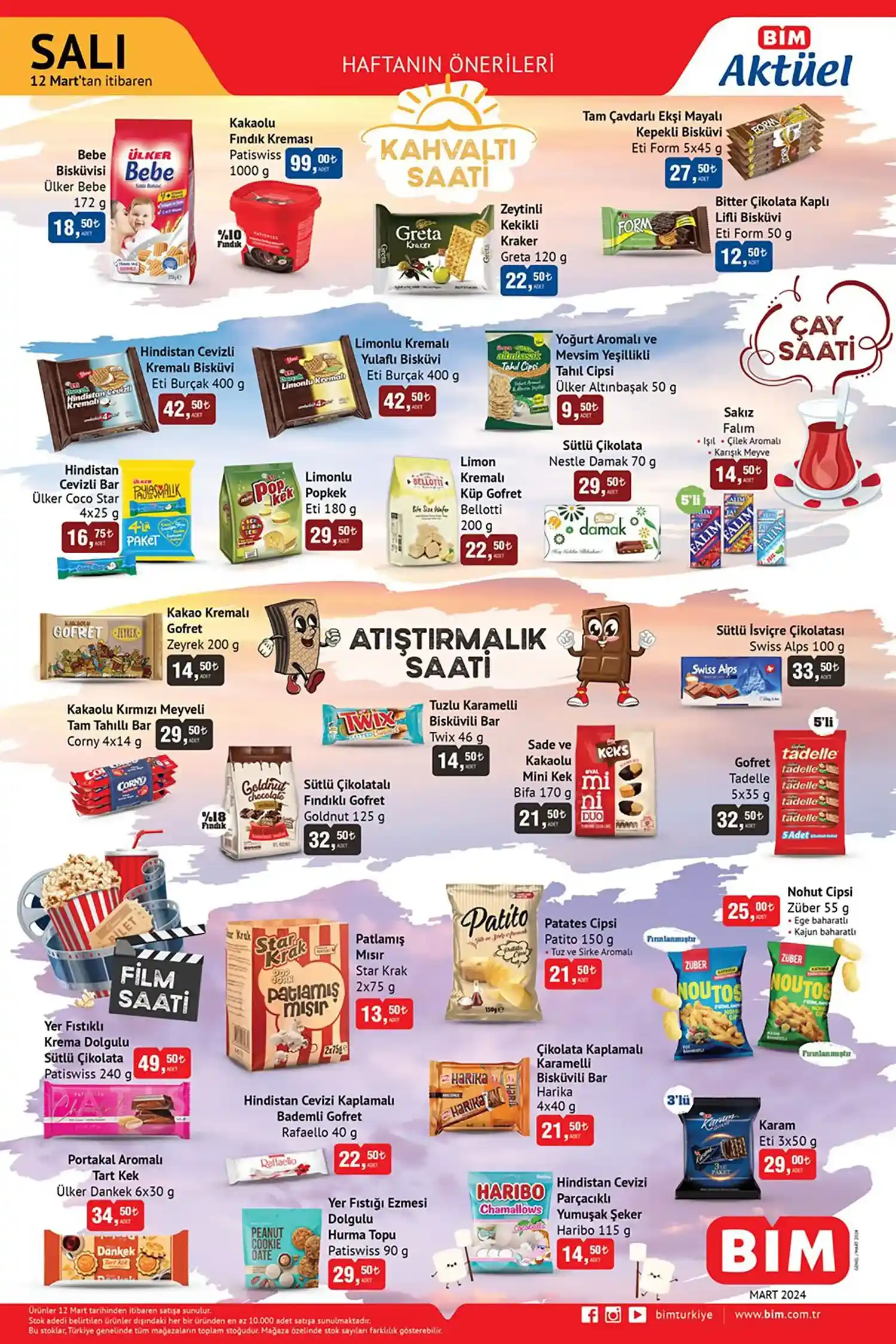 BİM'de bugün ne var? 12 Mart Salı aktüel ürünler kataloğu yayınlandı