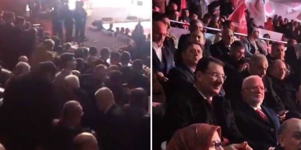 Saadet Partisi'nin kongresinde AKP'ye 'İsrail' tepkisi: Elitaş ve Yavuz salonu terk etti