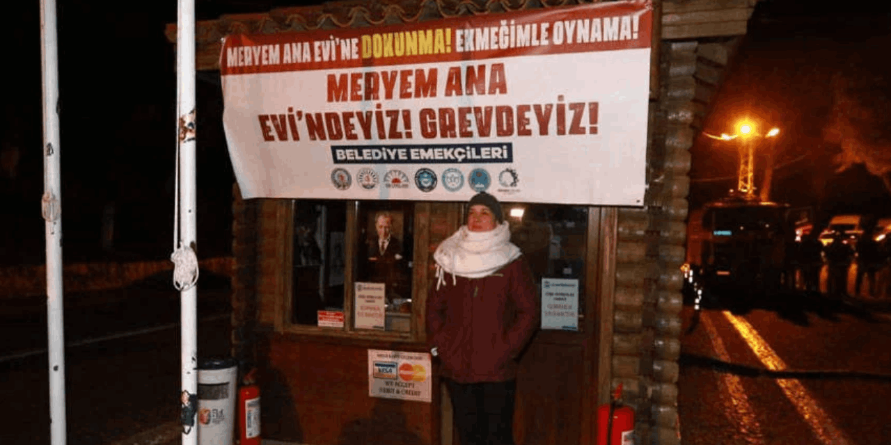 Efes Selçuk’ta 'Meryem Ana evi nöbetine' müdahale: Belediye Başkanı ve Yardımcıları direnişe devam ediyor