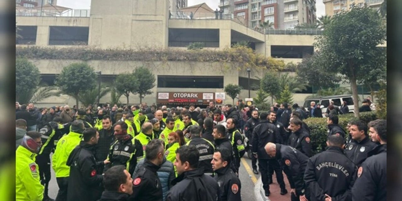 Bahçelievler'de 'otopark' kavgası: Hakan Bahadır'a ateş püskürdüler! 'Haraç almak istiyor'