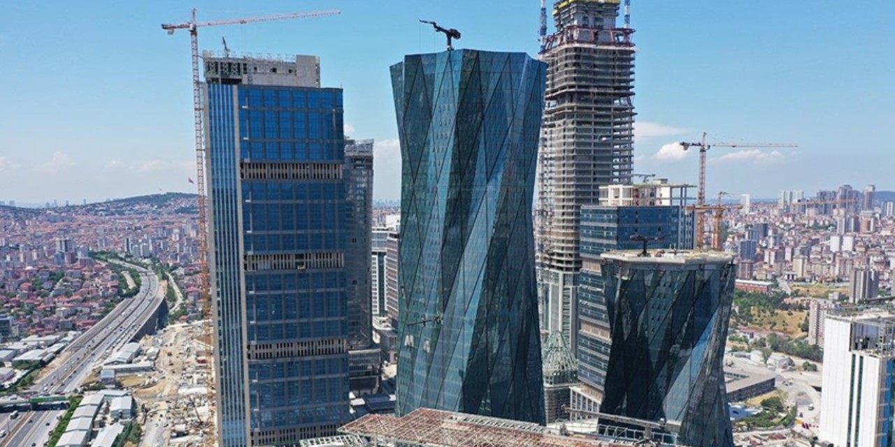 İstanbul Finans Merkezi'nde yangın