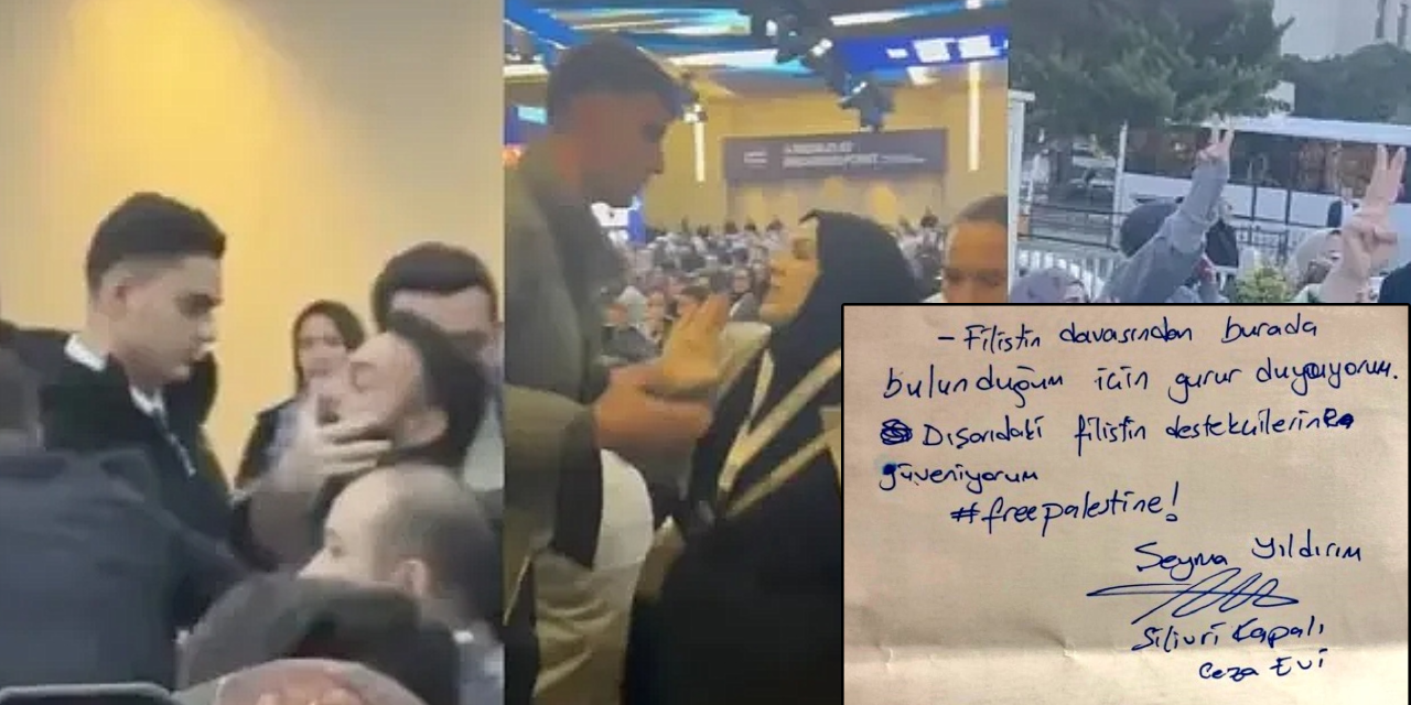 Erdoğan'ı protesto eden Filistin destekçilerinden mesaj: 'Filistin dostlarını sesimiz olmaya davet ediyorum'