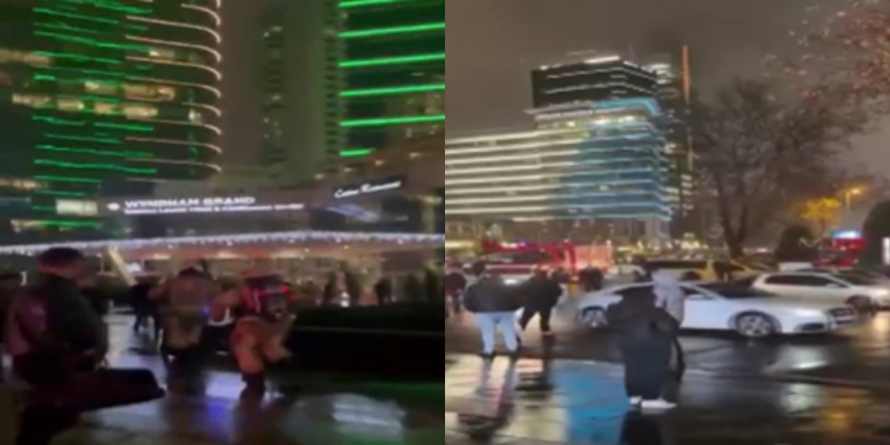 Beşiktaş'ta AVM'de yangın paniği! İtfaiye ekipleri teyakkuza geçti