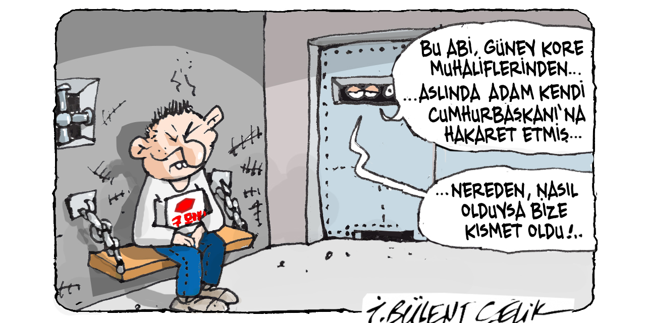 İ. Bülent Çelik'in 5 Aralık 2024 tarihli karikatürü