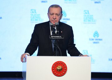 Cumhurbaşkanı Erdoğan, büyükelçilerle iftar programında konuştu