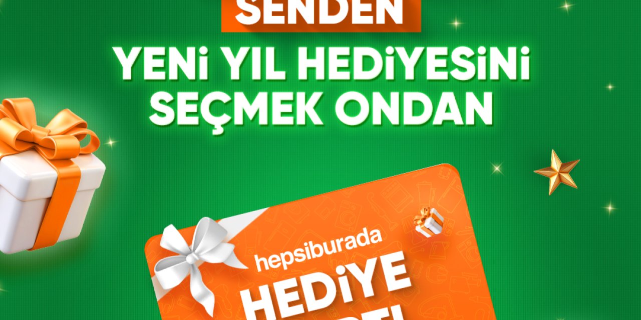 Yeni yıl hediyesi seçemeyenlere formül: Hediye çeki