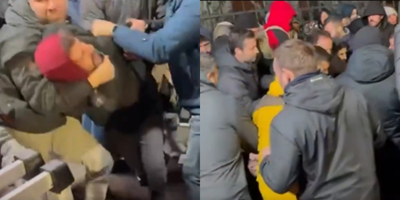 Mülakat mağdurlarının MEB önündeki eylemine polis müdahalesi: 2 öğretmen yaka paça gözaltında