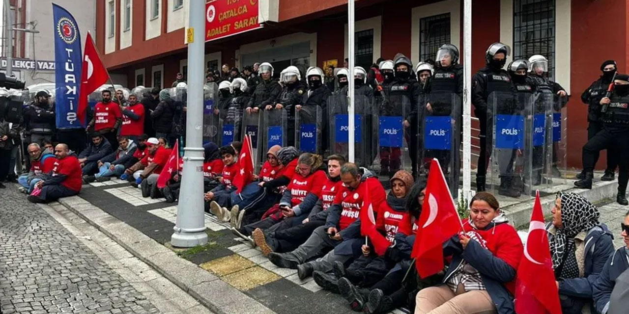 Ankara'ya yürümek isteyen Polonez işçileri yine polis ablukasında: Açlık grevine başladılar!