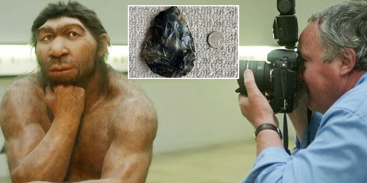 6 yaşındaki çocuk 60 bin yıllık el baltası buldu: İlk insanlara ait olabilir!