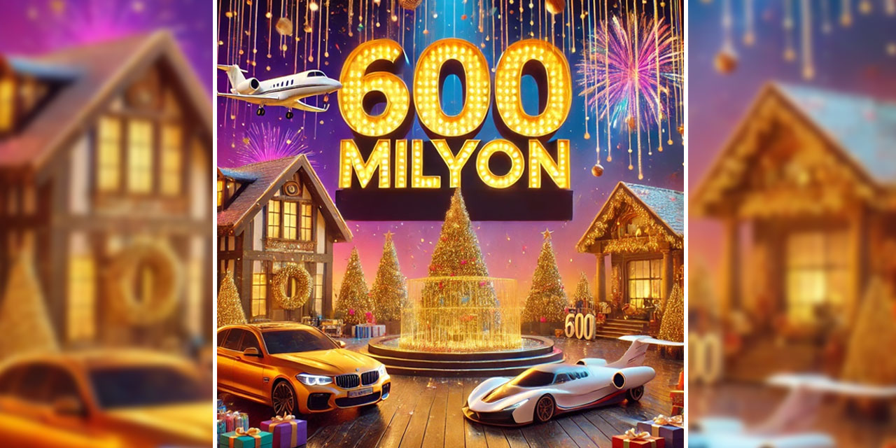 Yılbaşında büyük ikramiye tam 600 milyon TL! Peki 600 milyon TL ile neler alınır?