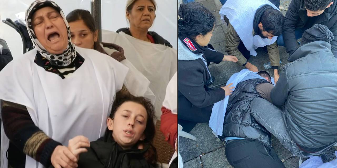 Polonez işçilerinin kefenli açlık grevi eylemi 4. gününde sürüyor: 8 işçi fenalaştı, polisle arbede yaşandı