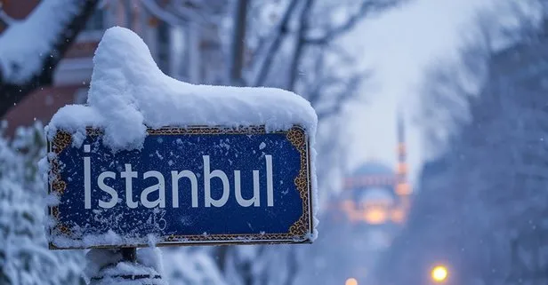 Kar İstanbul'un kapısını çalıyor: Havalar soğuyacak
