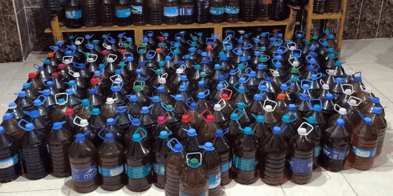 Tekirdağ'da 1300 litre sahte şarap ele geçirildi, 1 kişi gözaltına alındı
