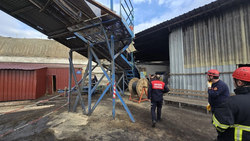 Amasya'da maden ocağında göçük!